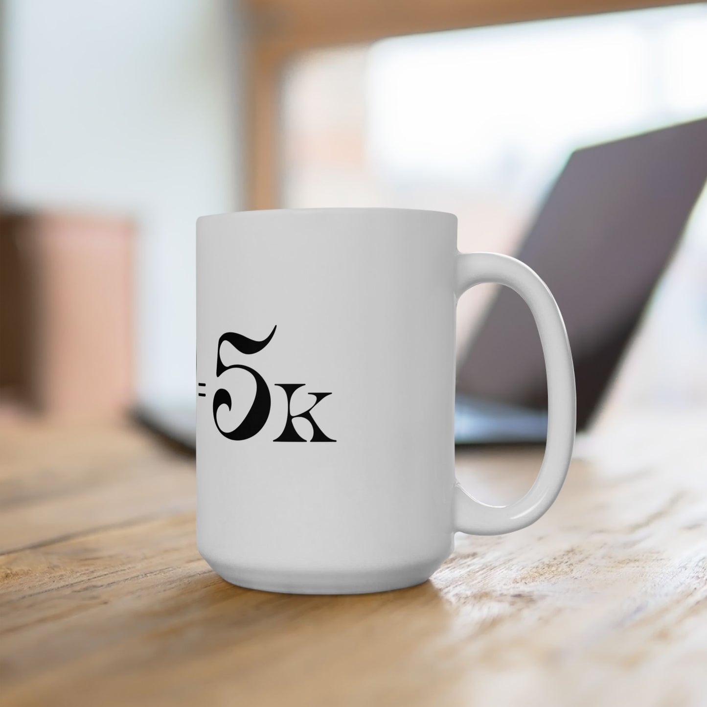 Miracle Equation Minimalist Scripture Ceramic Mug