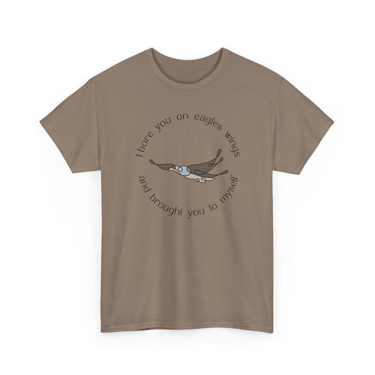 Eagles' Wings Minimalist Scripture Unisex Tee