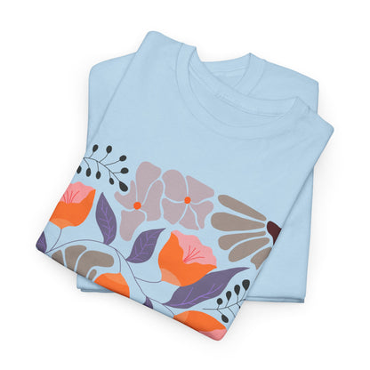 Floral  "Give Thanks to the Lord" T-shirt