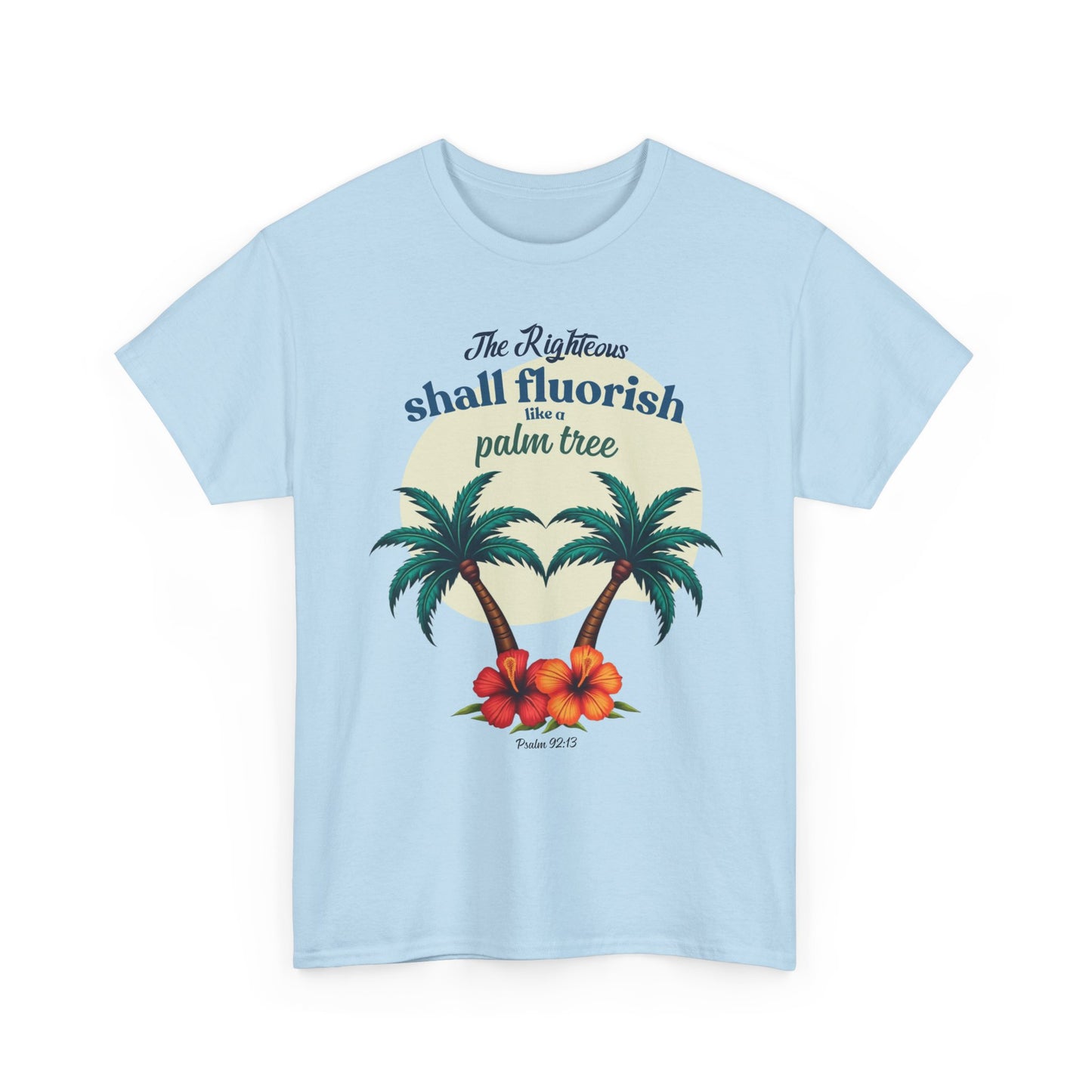Tropical Vibes Unisex Heavy Cotton Tee