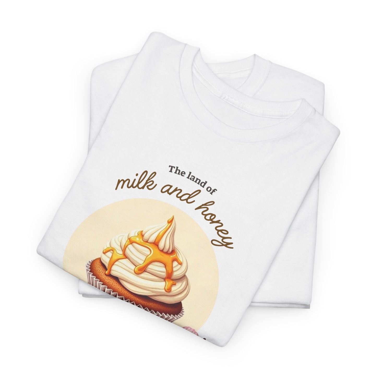Milk and Honey Cupcake Unisex Cotton Tee