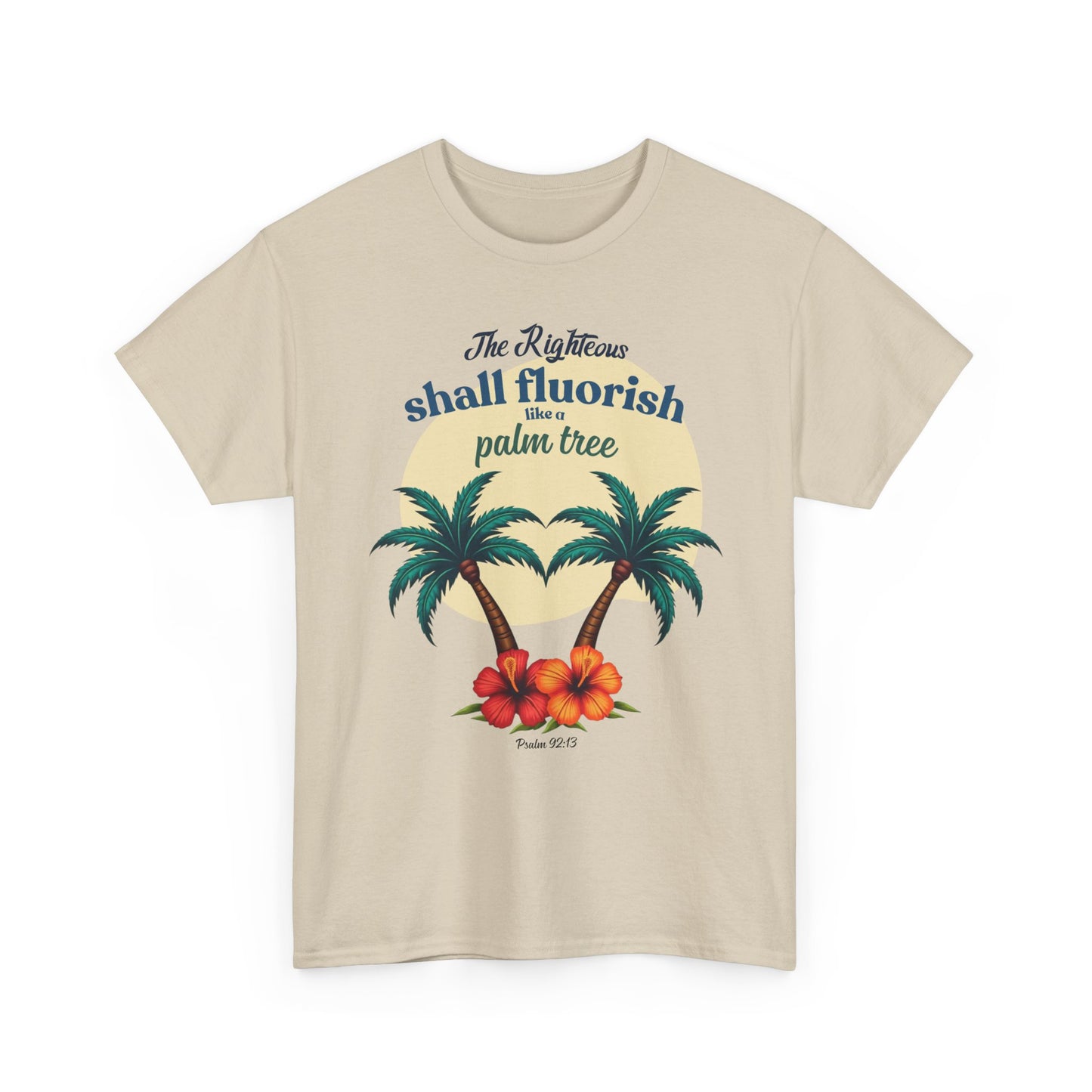 Tropical Vibes Unisex Heavy Cotton Tee