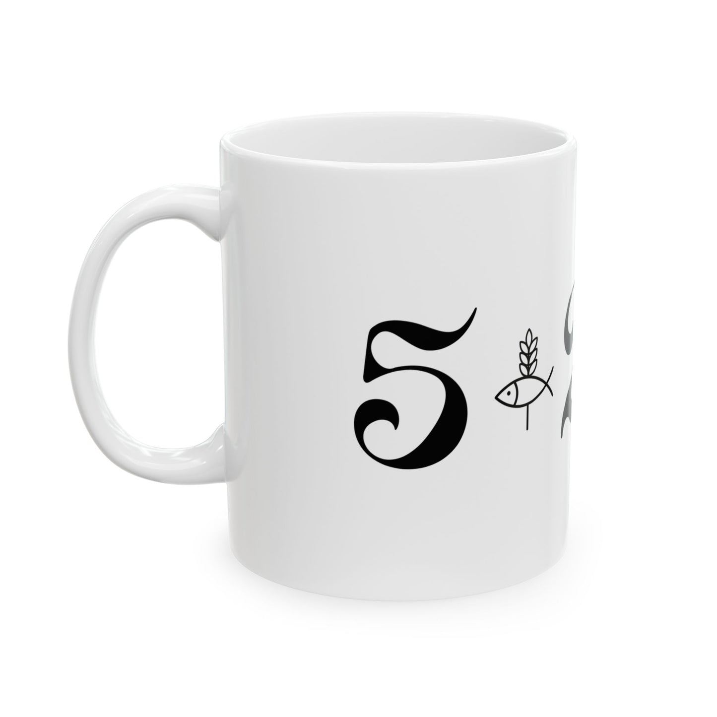 Miracle Equation Minimalist Scripture Ceramic Mug