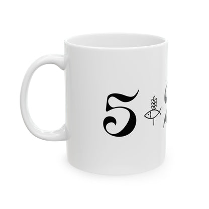 Miracle Equation Minimalist Scripture Ceramic Mug