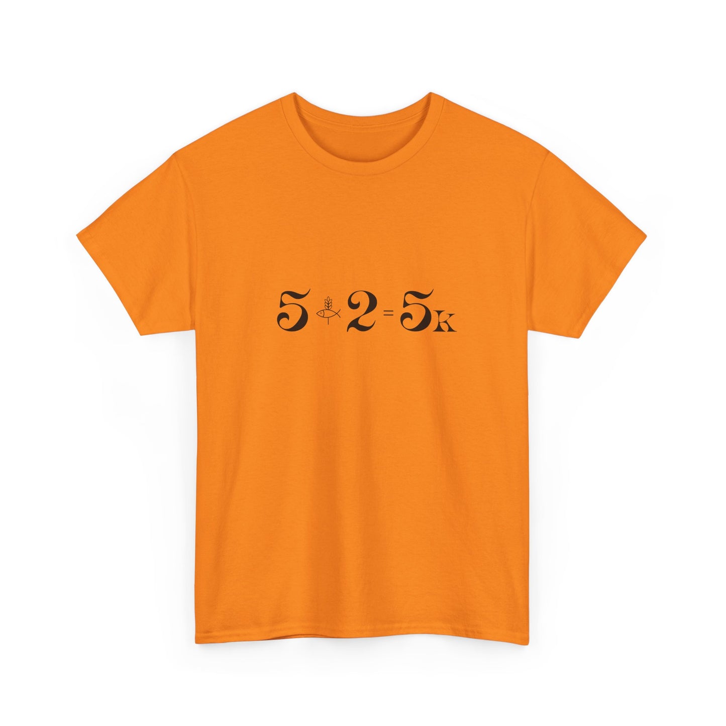 The Miracle Equation - 5+2=5K Biblical Unisex T-shirt