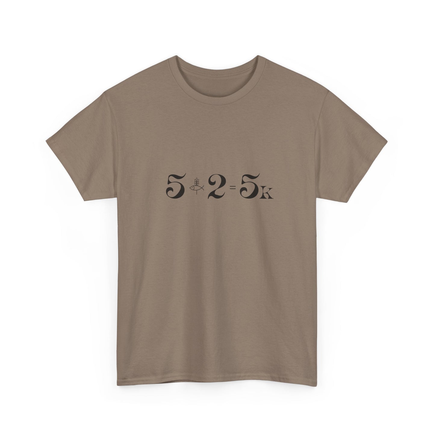 The Miracle Equation - 5+2=5K Biblical Unisex T-shirt