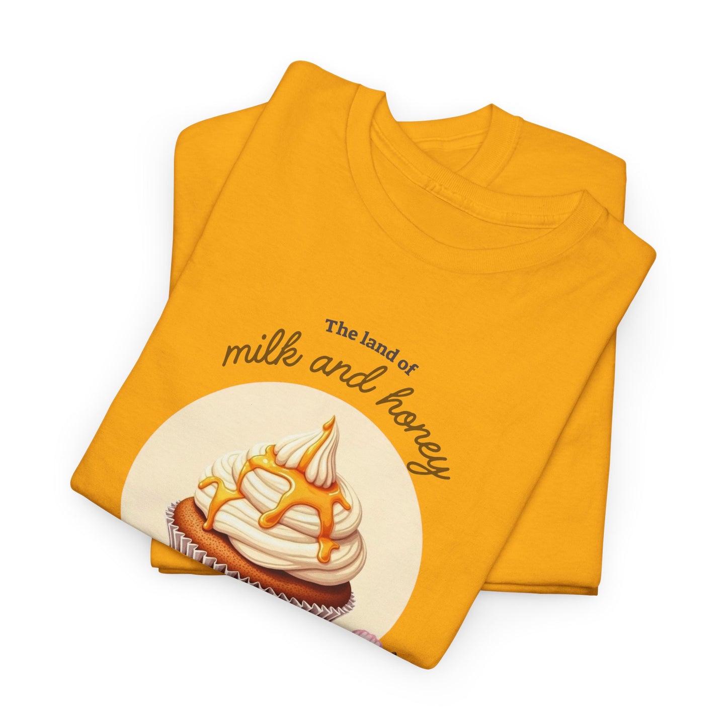 Milk and Honey Cupcake Unisex Cotton Tee