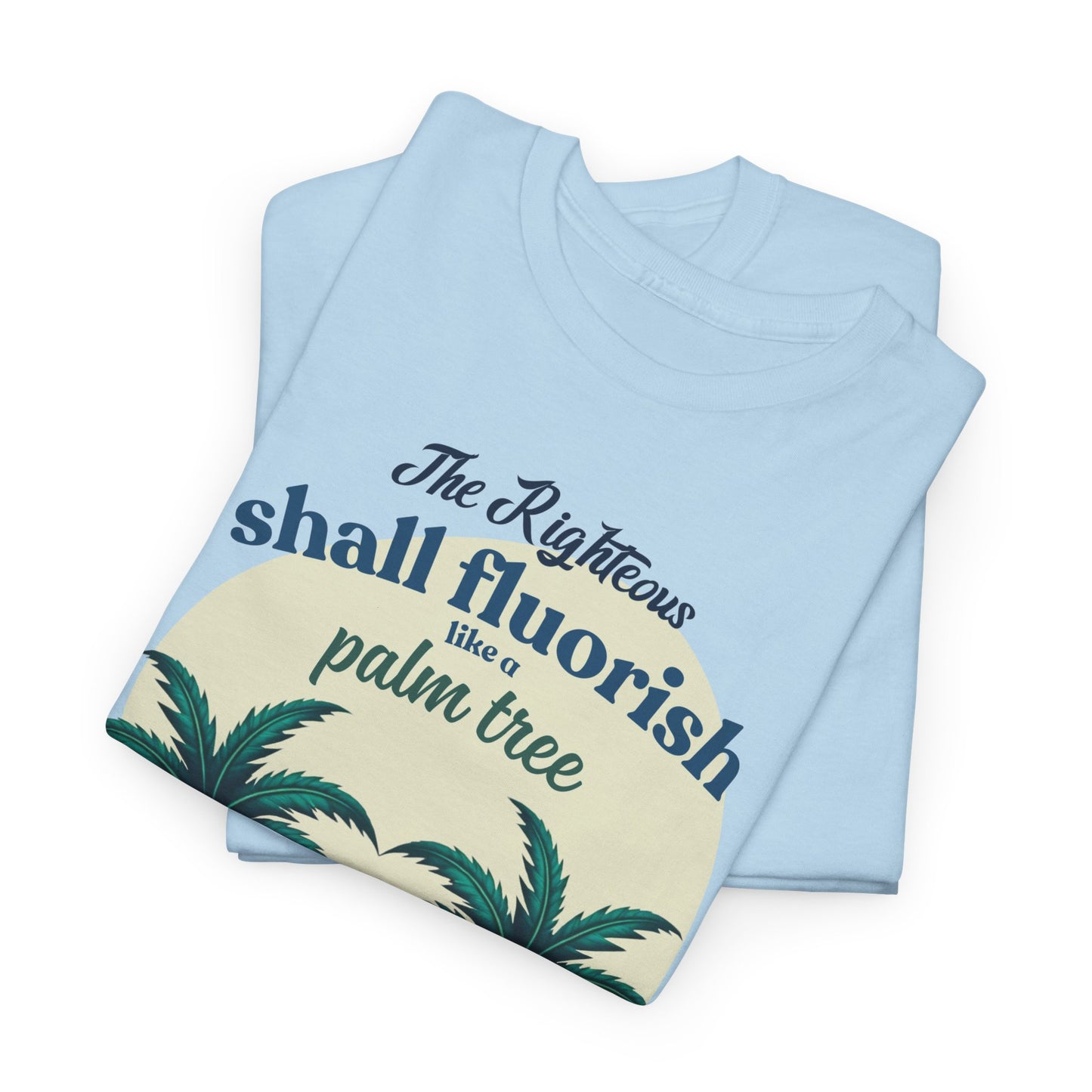 Tropical Vibes Unisex Heavy Cotton Tee