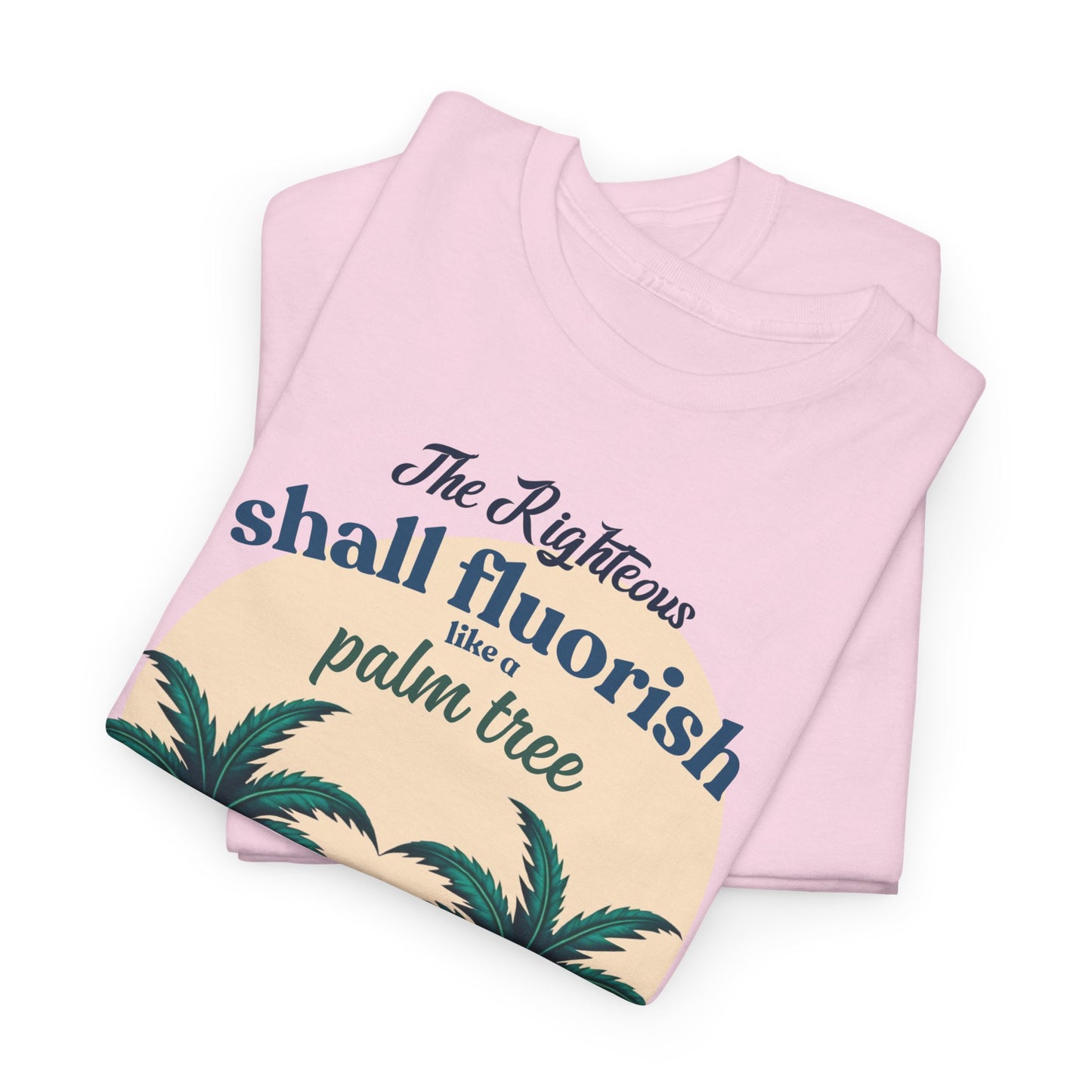 Tropical Vibes Unisex Heavy Cotton Tee
