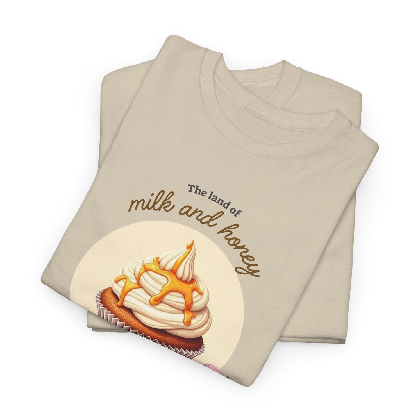 Milk and Honey Cupcake Unisex Cotton Tee